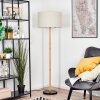Flemming Staande lamp Natuurlijke kleuren, Zwart, 1-licht