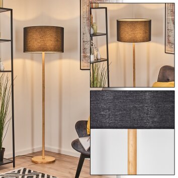 Flemming Staande lamp Natuurlijke kleuren, 1-licht Flemming Staande lamp Natuurlijke kleuren, 1-licht
