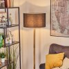 Flemming Staande lamp Natuurlijke kleuren, Zwart, 1-licht