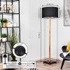 Flemming Staande lamp Natuurlijke kleuren, Zwart, 1-licht