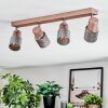 Nelar Plafondlamp, Plafondspot Brons, Chroom, 4-lichts