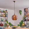 Koyoto Hanglamp, Kogellampje, Hanglamp Goud, 1-licht