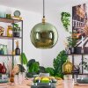 Koyoto Hanglamp, Kogellampje, Hanglamp Goud, 1-licht