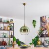 Koyoto Hanglamp, Kogellampje, Hanglamp Goud, 1-licht