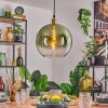 Koyoto Hanglamp, Kogellampje, Hanglamp Goud, 1-licht