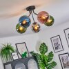 Gastor Plafondlamp, Kogellampje 52 cm Blauw, Chroom, Groen, Koperkleurig, Rookkleurig, 5-lichts