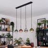 Gastor Hanglamp, Kogellampje, Hanglamp Blauw, Chroom, Groen, Duidelijk, Koperkleurig, Rookkleurig, 4-lichts