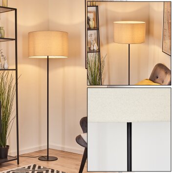 Flemming Staande lamp Zwart, 1-licht Flemming Staande lamp Zwart, 1-licht