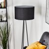 Flemming Staande lamp Zwart, 1-licht