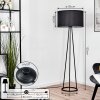 Flemming Staande lamp Zwart, 1-licht
