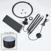 Flemming Staande lamp Zwart, 1-licht