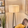 Flemming Staande lamp Zwart, 1-licht