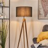 Flemming Staande lamp Natuurlijke kleuren, Zwart, 1-licht
