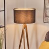 Flemming Staande lamp Natuurlijke kleuren, Zwart, 1-licht