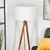 Flemming Staande lamp Natuurlijke kleuren, Zwart, 1-licht