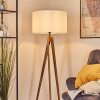 Flemming Staande lamp Natuurlijke kleuren, Zwart, 1-licht