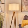 Flemming Staande lamp Natuurlijke kleuren, Zwart, 1-licht