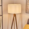 Flemming Staande lamp Natuurlijke kleuren, Zwart, 1-licht