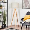 Flemming Staande lamp Natuurlijke kleuren, Zwart, 1-licht