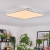 Orain Plafondlamp, Paneel LED Wit, 1-licht, Kleurwisselaar