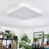 Orain Plafondlamp, Paneel LED Wit, 1-licht, Kleurwisselaar