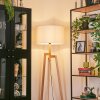Flemming Staande lamp Natuurlijke kleuren, Zwart, 1-licht