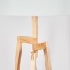 Flemming Staande lamp Natuurlijke kleuren, Zwart, 1-licht