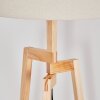 Flemming Staande lamp Natuurlijke kleuren, Zwart, 1-licht