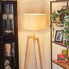 Flemming Staande lamp Natuurlijke kleuren, Zwart, 1-licht