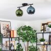 Koyoto Plafondlamp, Kogellampje Blauw, Groen, 2-lichts