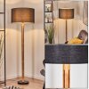 Flemming Staande lamp Natuurlijke kleuren, Zwart, 1-licht