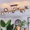 Chehalis Plafondlamp, Kogellampje Goud, Zwart, 10-lichts