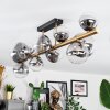 Chehalis Plafondlamp, Kogellampje Goud, Zwart, 10-lichts