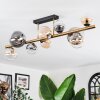 Chehalis Plafondlamp, Kogellampje Goud, Zwart, 10-lichts