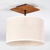 Bassagoda Plafondlamp Natuurlijke kleuren, Zwart, 1-licht