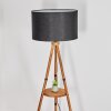 Flemming Staande lamp Bruin, Natuurlijke kleuren, Zwart, 1-licht