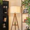 Flemming Staande lamp Bruin, Natuurlijke kleuren, Zwart, 1-licht