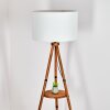 Flemming Staande lamp Bruin, Natuurlijke kleuren, Zwart, 1-licht