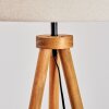 Flemming Staande lamp Bruin, Natuurlijke kleuren, Zwart, 1-licht