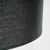 Flemming Staande lamp Hout donker, Zwart, 1-licht