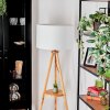 Flemming Staande lamp Natuurlijke kleuren, Zwart, 1-licht
