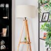Flemming Staande lamp Natuurlijke kleuren, Zwart, 1-licht