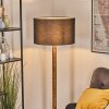 Flemming Staande lamp Natuurlijke kleuren, Zwart, 1-licht