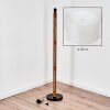 Flemming Staande lamp Bruin, Natuurlijke kleuren, Zwart, 1-licht