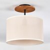 Bassagoda Plafondlamp Natuurlijke kleuren, Zwart, 1-licht