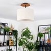 Bassagoda Plafondlamp Natuurlijke kleuren, Zwart, 1-licht