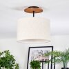 Bassagoda Plafondlamp Natuurlijke kleuren, Zwart, 1-licht