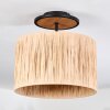 Granja Plafondlamp Natuurlijke kleuren, Zwart, 1-licht