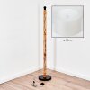 Flemming Staande lamp Natuurlijke kleuren, Zwart, 1-licht