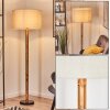 Flemming Staande lamp Natuurlijke kleuren, Zwart, 1-licht